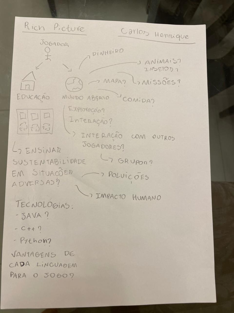 Rich Picture - Carlos